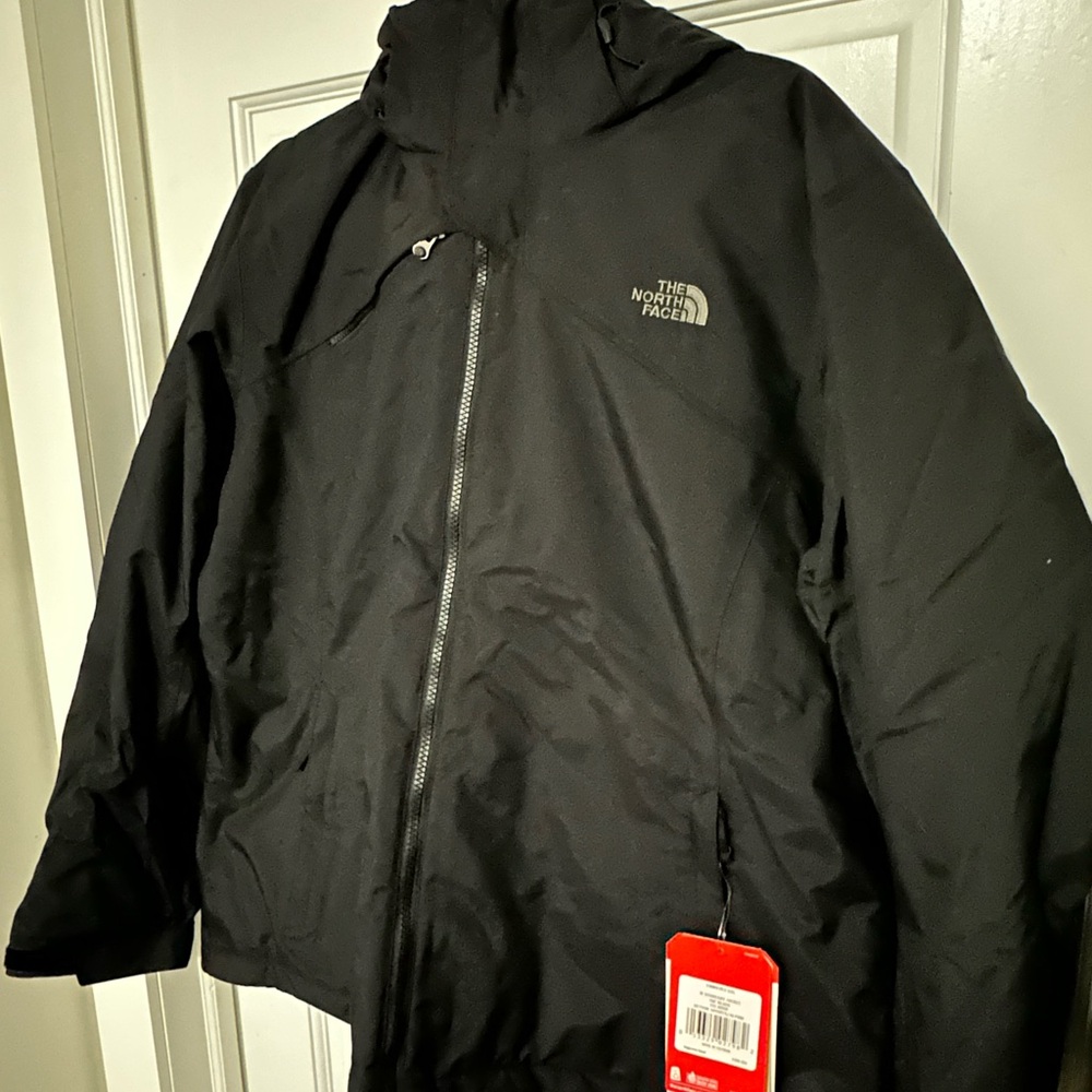 NWT The North Face Women’s SCORESBY Winter Black Performance Jacket - Picture 2 of 5